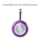 LXINDIA cookware Wonderchef Granite 24 cm Non-Stick Fry Pan Purple