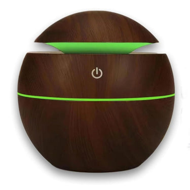 LX INDIA Air freshener Wooden Style Ultrasonic Cool Mist Humidifier for Room Moisture 200ml