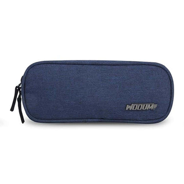 LXINDIA Pencil Box Wooum Fabric Pouch  (Navy Blue)