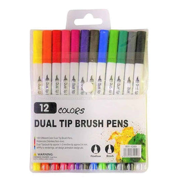 LXINDIA Sketch Pen worison Dual Tip Brush sketch Pens