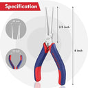 LXINDIA pliers WORKPRO 6inch Needle Nose Pliers