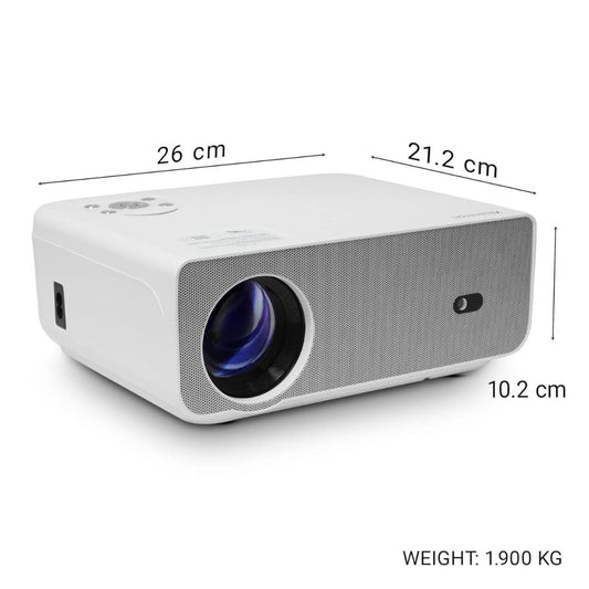 LX INDIA Projector XElectron C50 Plus Android WiFi Bluetooth 4K Smart Projector