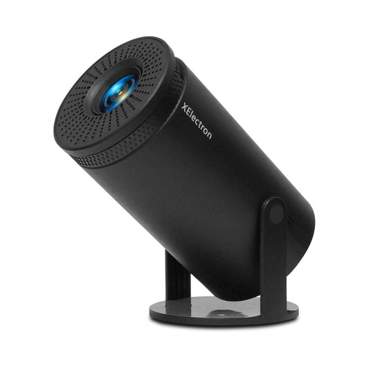 LX INDIA Projector XElectron Y8 Plus Android 12 Projector for Home Black