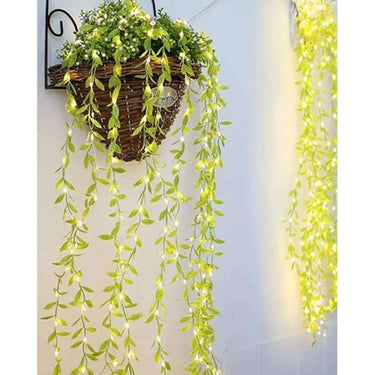 LXINDIA Fancy Lights XERGY Plastic Artificial Vine Leaf Led Fairy String Light