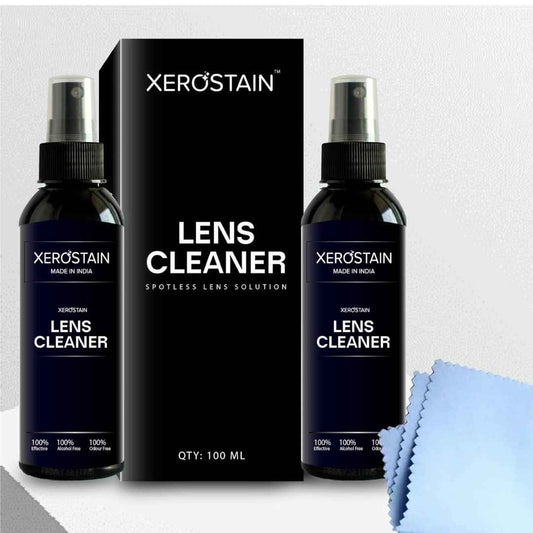 LX INDIA Mobile Cleaning Kit Xerostain Premium Lens Cleaning Spray Kit with Microfibre Cloth