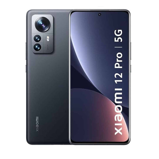 LXINDIA Smart phone Xiaomi 12 Pro  5G 12GB RAM 256GB Storage (Noir Black)