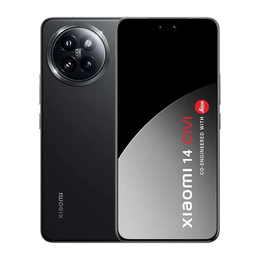 LXINDIA Smart phone Xiaomi 14 CIVI 8GB RAM 256GB Storage (Shadow Black)