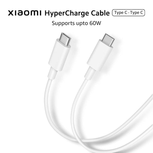 LX INDIA XIAOMI Mi Hypercharge 60W Type C to Type C Cable