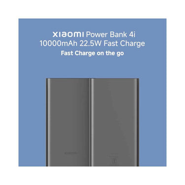 LXINDIA Power Bank Xiaomi Power Bank 4i 10000mAh (Classic Black)