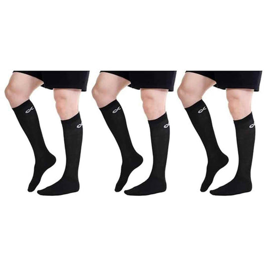 LX INDIA football socks XJARVIS MACAO Sports Socks Black - Pack of 3