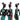 LX INDIA Show Piece Xtore Beautiful Finish Uniquely Hand Crafted African Tribal Women Art Piece Set Of 3
