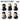 LX INDIA Face Mask XTRIM Face Mask for Men and Women Black Bamboo