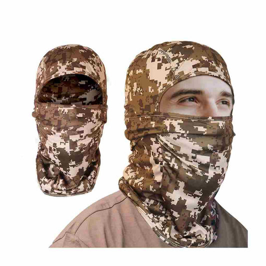 LX INDIA Face Mask Camo Dessert XTRIM Face Mask ,UV Protected Breathable Helmet Liner(Free Size)