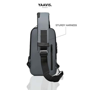 LXINDIA Bag YAAVIS Waterproof Polyester Crossbody Sling Backpack for Men and Women