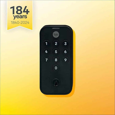 LXINDIA Lock Yale Tye Digital Door Lock with Electronic Keypad for Interior Exterior Doors (Black)