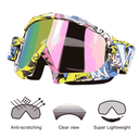 LXINDIA YC Racing Motorcycle Goggles Dirt Bike ATV Motocross Mx Goggles Glasses