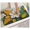 LXINDIA mats Yellow Weaves 3D Patterned Anti Slip Bath Mat (Champo) (Pack of 2)