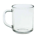 LXINDIA Tea Set Yera Transparent Glass Mug with Handle Set of 6