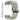 LX INDIA Watch straps YODI Replacement Sporty Silicone Strap Quickfit Dual Tone Band (GREY-YELLOW)
