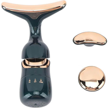 LXINDIA Face Massager YOGIMOONI 2 In 1 Anti Wrinkles Vibration Facial Neck Eyes Massager Sculpting Tool