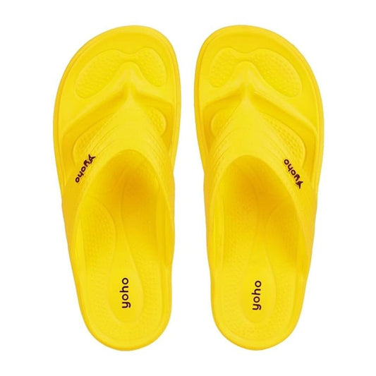 LX INDIA Water Proof Slipper YOHO Drizzle Soft Slippers for Women pastel yellow 7uk