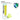LX INDIA Shuttle Cock Yonex Mavis 350 Nylon Shuttlecock (Yellow)