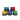 LX INDIA Batminton Grip YONEX Tech-501B Badminton Synthetic Over Grips (Multicolor, Pack of 5)