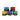 LX INDIA Batminton Grip YONEX Tech-501B Badminton Synthetic Over Grips (Multicolor, Pack of 5)