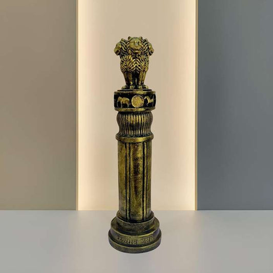 LX INDIA Ashoka Stambh YOUNG CRAFTS Ashoka Pillar Sculpture