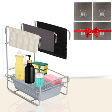 LXINDIA Sink organizer YUMUN 3 Bar Sink Kitchen Organizer