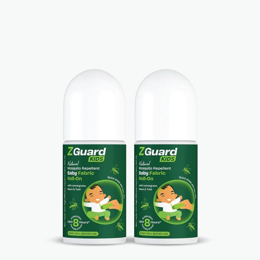 LX INDIA Mosquito Repellent Fabric-Roll on Z Guard Natural Mosquito Repellent Roll-On for Kids & Babies-50ml Buy One Get One