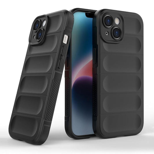 LX INDIA Mobile Cover Zapcase Back Case Cover for iPhone 15 Black