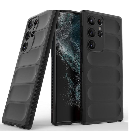 LX INDIA Protection Covers Zapcase Back Case Cover for Samsung Galaxy S23 Ultra 5G Black