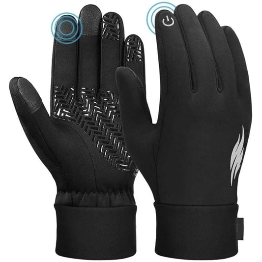 LX INDIA water proof gloves ZaySoo Outdoor Warm Velvet Touch Screen Waterproof Gloves (Black)