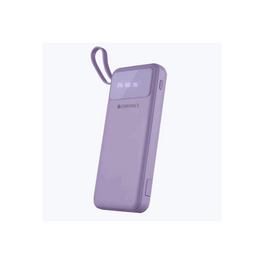 LXINDIA Power Bank Zeb MB10000S6 (Lavender)