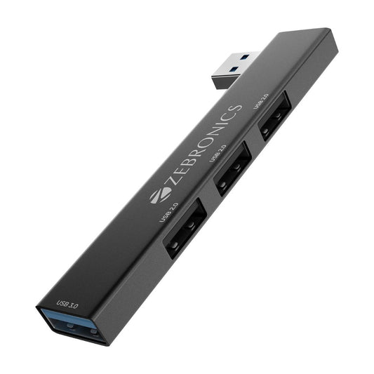 LX INDIA USB HUB ZEBRONICS 210HB, 4 in 1 USB Hub