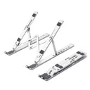 LXINDIA Laptop Stand ZEBRONICS Aluminium Alloy Laptop Stand  Zeb NS2000 (Silver)