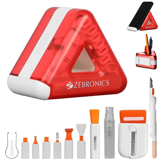 LX INDIA Mobile Cleaning Kit ZEBRONICS CK250 21 in 1 Multipurpose Cleaner kit (Red)
