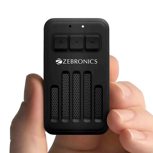 LX INDIA speaker Black ZEBRONICS Clipper