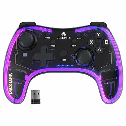 LX INDIA Game Pad ZEBRONICS MAX LINK Wireless Gamepad