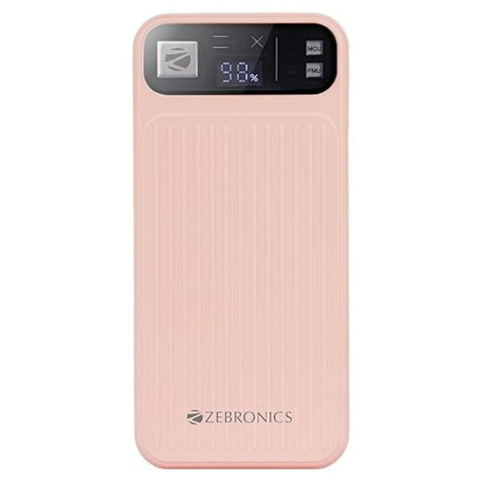 LX INDIA Power Bank Beige ZEBRONICS MB10000S13 Power Bank (White)
