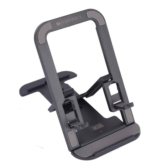 LX INDIA Mobile Holder Black ZEBRONICS MS80 Mobile Holder with Adjustable Height