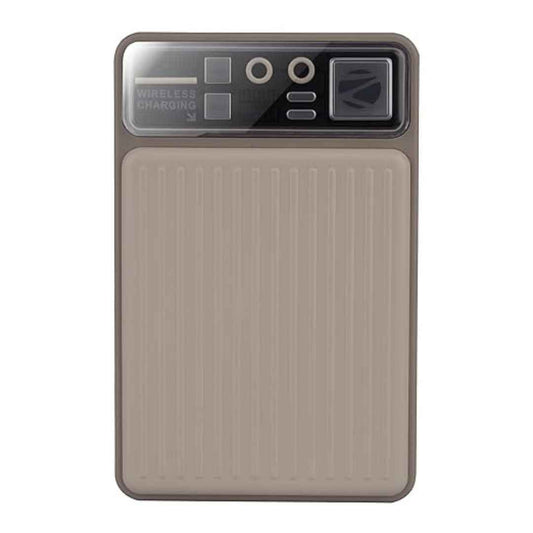 LX INDIA Power Bank Beige ZEBRONICS MW65 10000 mAh Wireless Power Bank
