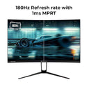 LXINDIA Monitor ZEBRONICS N32A 32"(80 cm) 1500R Curved Gaming Monitor