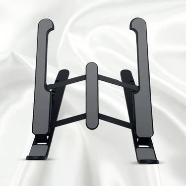 LXINDIA Laptop Stand Zebronics-NS1000 Laptop Stand, Anti-Slip, Supports Maximum of 5kgs Weight, 6 Adjustable Levels.