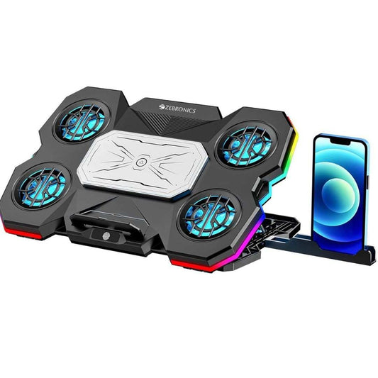 LX INDIA Cooling pad ZEBRONICS NTC2000, Laptop Cooling Pad