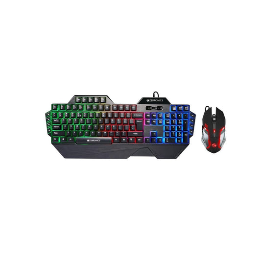 LXINDIA Keyboard and Mouse Combo Zebronics Optimus Gaming Keyboard and Mouse Combo
