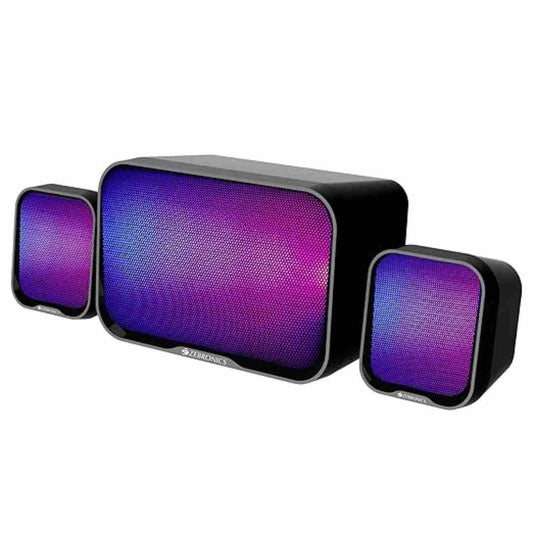 LX INDIA Speaker ZEBRONICS Pluto 1-2.1 Channel Desktop Speaker with 15 watts Output
