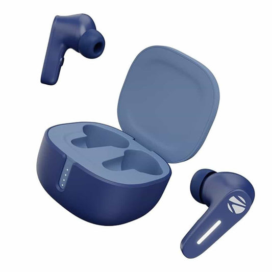 LX INDIA ear buds Zebronics Sound Bomb 7 Bluetooth TWS in Ear Earbuds blue
