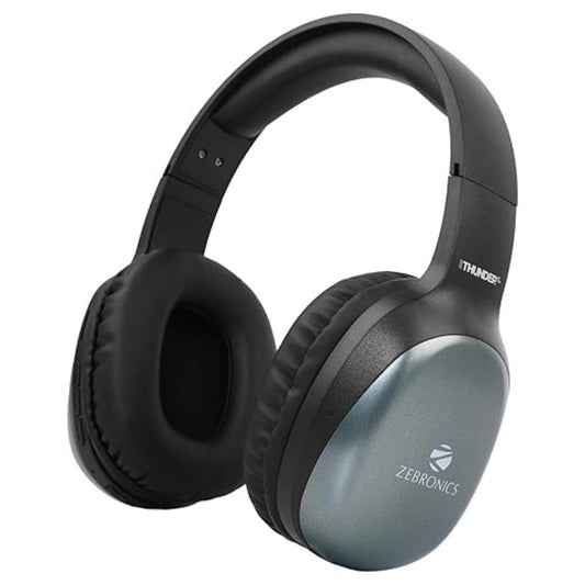 LX INDIA Head phone ZEBRONICS Thunder Pro Wireless Over Ear Headphone olive green